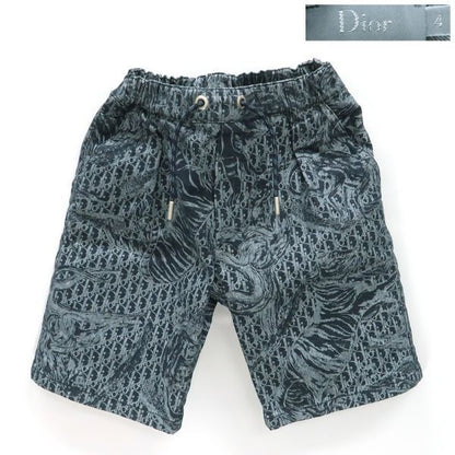 Christian Dior Kids Shorts 04 A 110 Oblique Denim 2 Sbm22 Shtb