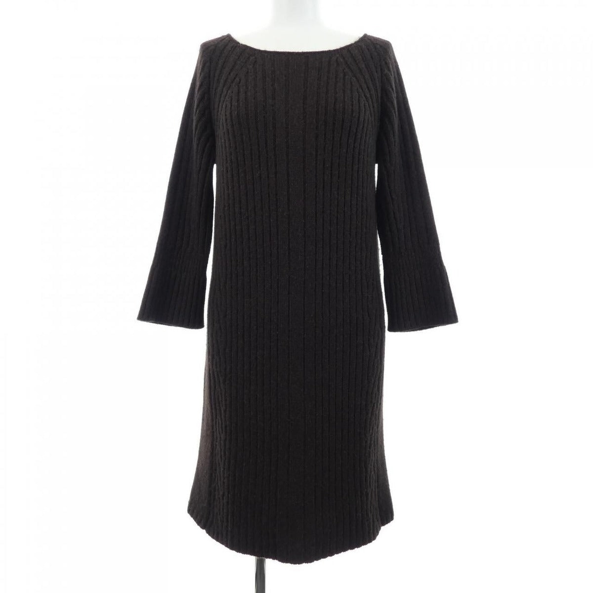 Hermes 57-7705 Size 34 Brown Dress