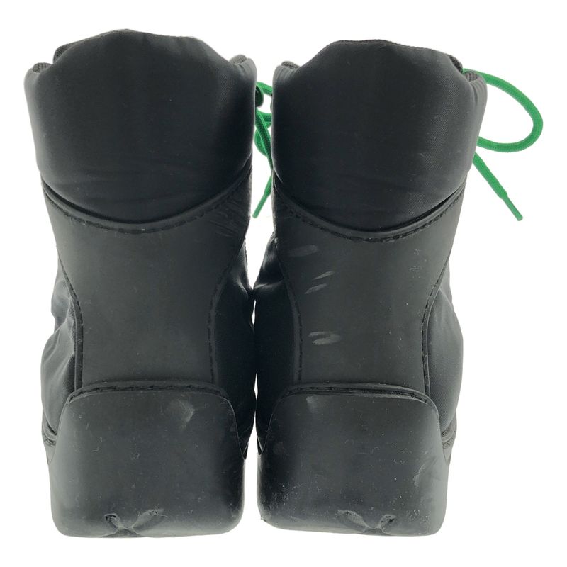 Bottega Veneta Puddle Bomber Paddle Bomber Nylon Combination Rubber Sneaker