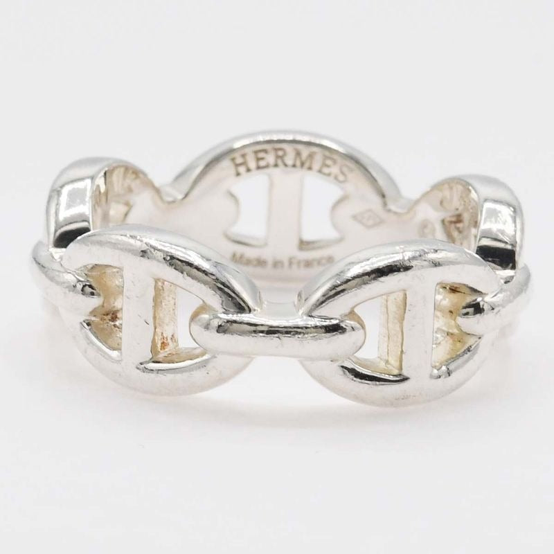 Hermes Chaine D'ancre Anchene AG 925 #52 Approx 12 5.7 g Accessories Mo283