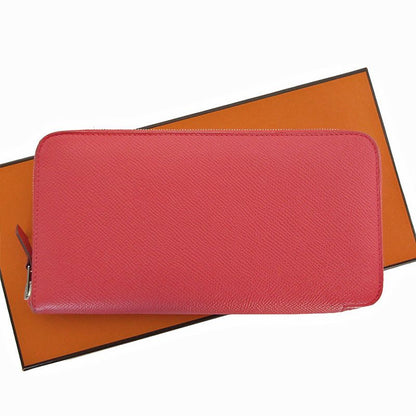 Hermes Round Zipper Long Wallet Azap Long