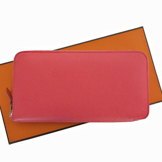 Hermes Round Zipper Long Wallet Azap Long