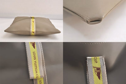 Louis Vuitton LV Cup 2003 Limited Edition Handbag Gray Yellow D60183 LV 2938n