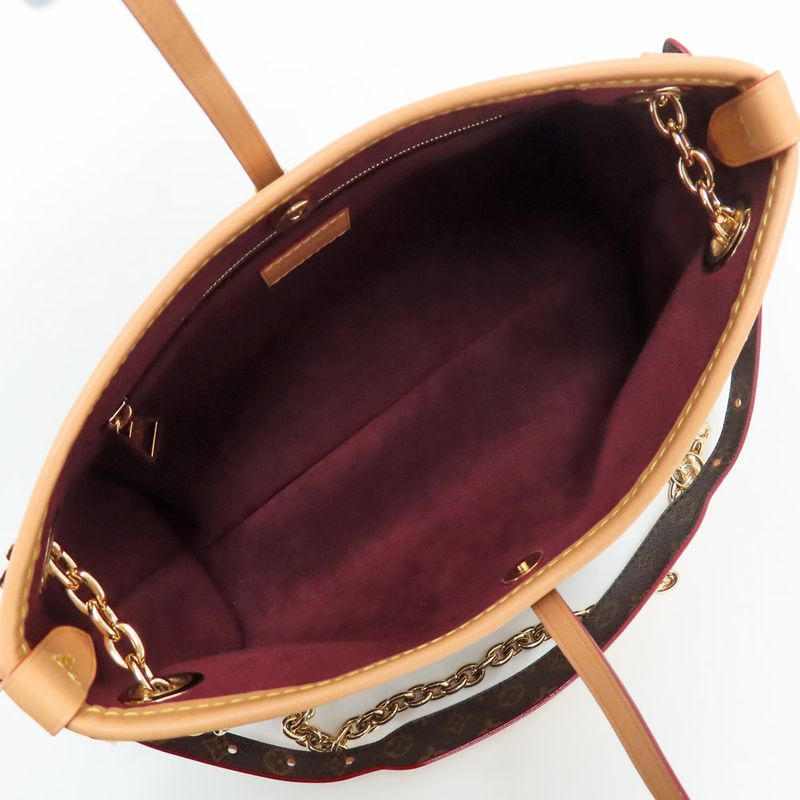 Louis Vuitton Carryall BB M13014 Monogram Shoulder Bag Brown Gdhardware