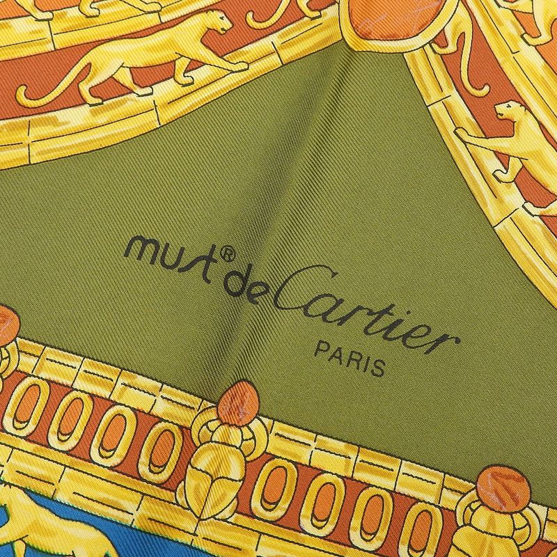 Boxed Super Cartier 90's Vintage Must De Cartier Panther Scarab Bijoux 100%