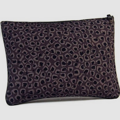 Gucci Second Bag Leopard Print Clutch Bag Gucci Gray