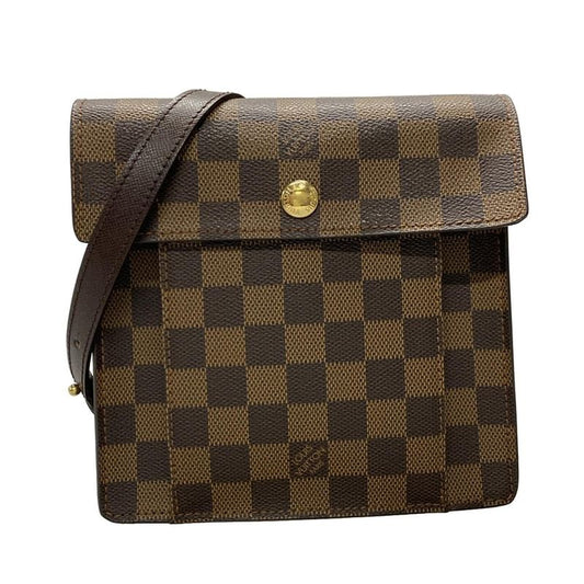 Louis Vuitton Shoulder Bag Damier Pimlico N45272 Ebène