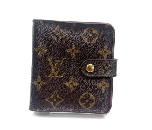 Louis Vuitton Wallet Monogram Compact Zip USA M61667 09bs196