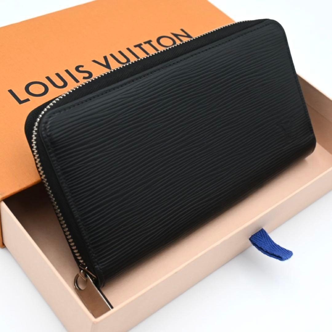 Louis Vuitton Epi Zippy Wallet Black