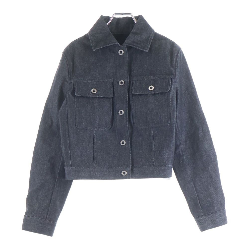 Hermes Clou de Selle Denim Jacket Black