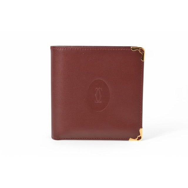 Cartier Fold Wallet Vintage Must de Cartier Bordeaux — view 2