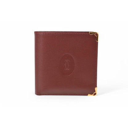 Cartier Fold Wallet Vintage Must de Cartier Bordeaux — view 2