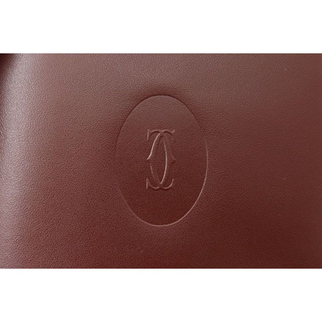 Cartier Fold Wallet Vintage Must de Cartier Bordeaux — view 5