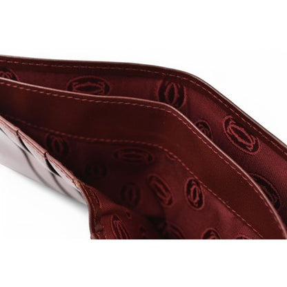 Cartier Fold Wallet Vintage Must de Cartier Bordeaux — view 6