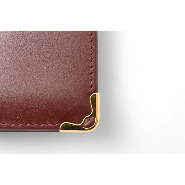 Cartier Fold Wallet Vintage Must de Cartier Bordeaux — view 10