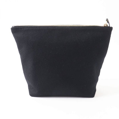 Saint Laurent Paris 7110435 Women's Wool And Leather Pouch
