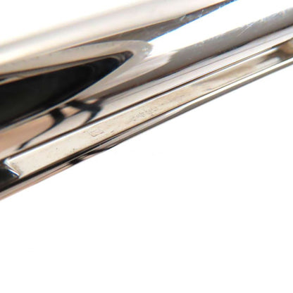 Cartier Must De Cartier Ballpoint Pen With Logo Engraving Twist Closure Silver