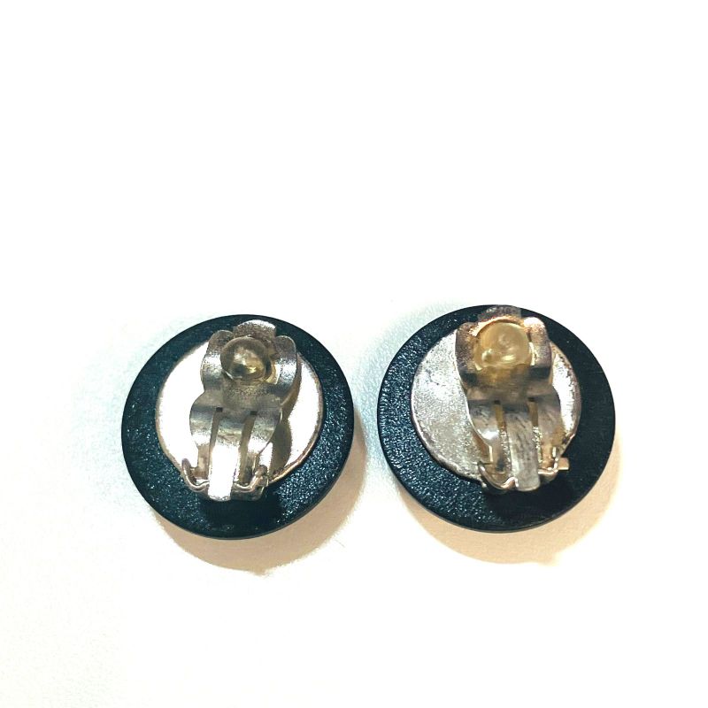 Chanel COCO Mark Rhinestone Earrings: X2057