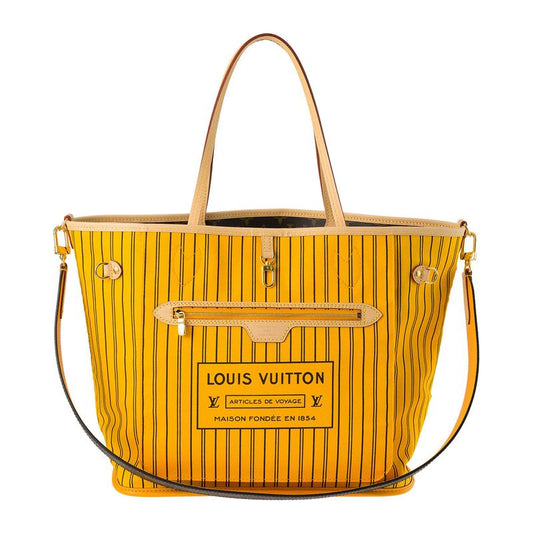 Louis Vuitton Tote Bag Neverfull - Inside Out MM Brown/jeanne Saffron