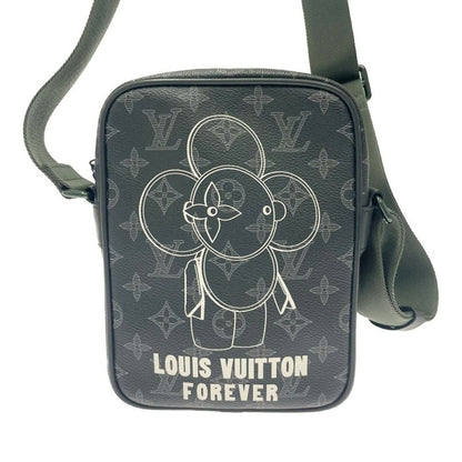 Louis Vuitton M43677 Monogram Eclipse PVC Danube PM Vivienne Shoulder Bag