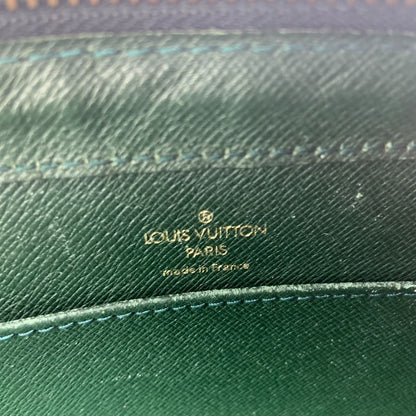 Louis Vuitton Taiga Baikal Clutch Bag M30184 Green