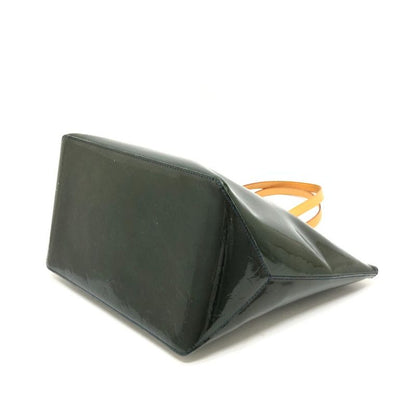 Louis Vuitton Tote Bag Bellevue GM M93673 Monogram Vernis Blue Nuit Green