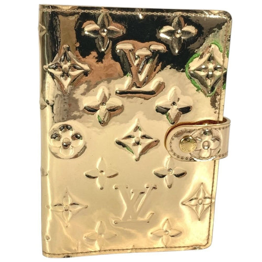 Louis Vuitton Notebook Cover Agenda PM Leather Gold