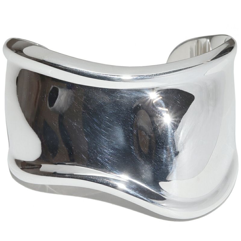 Tiffany & Co Bangle SV Elsa Peretti Small Bone Cuff Bangle Medium For Left Hand