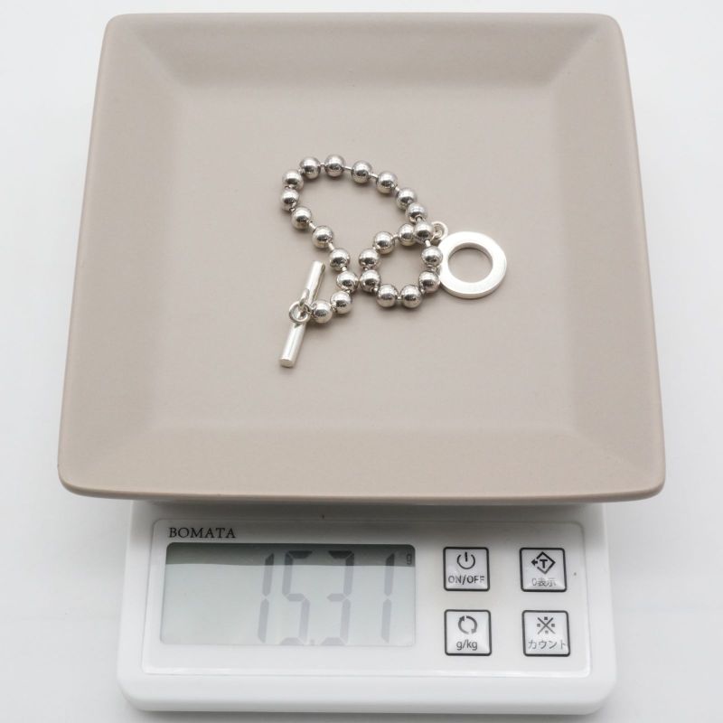 16cm (6.30in) Gucci Toggle Ball Chain Bracelet 25-672s