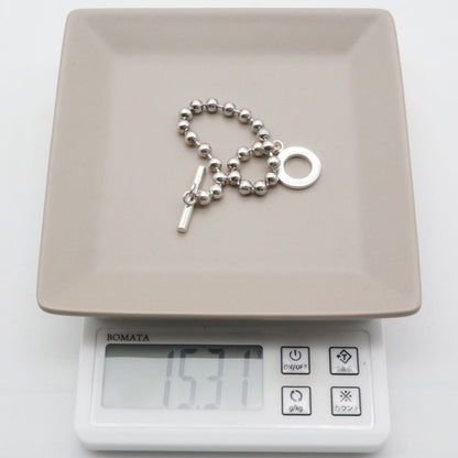 16cm (6.30in) Gucci Toggle Ball Chain Bracelet 25-672s