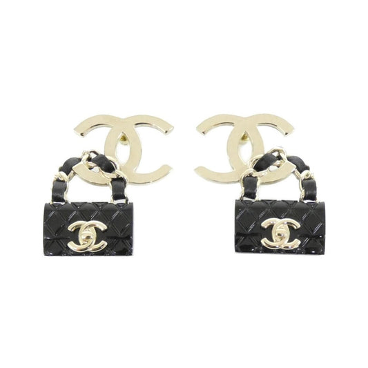 Chanel Earrings Black