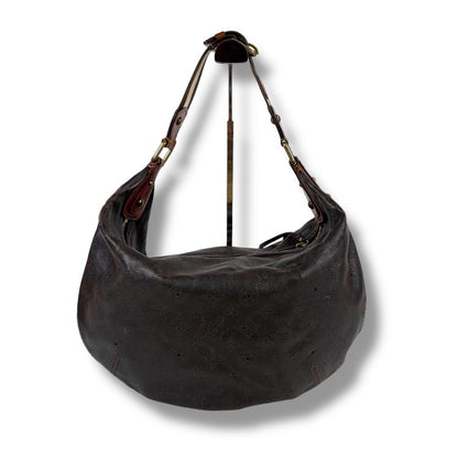 Louis Vuitton Mahina Onata GM One Shoulder Bag Hobo Punching Leather — view 3