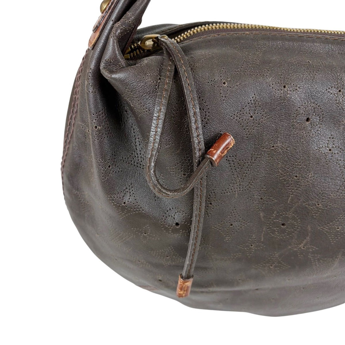 Louis Vuitton Mahina Onata GM One Shoulder Bag Hobo Punching Leather — view 10