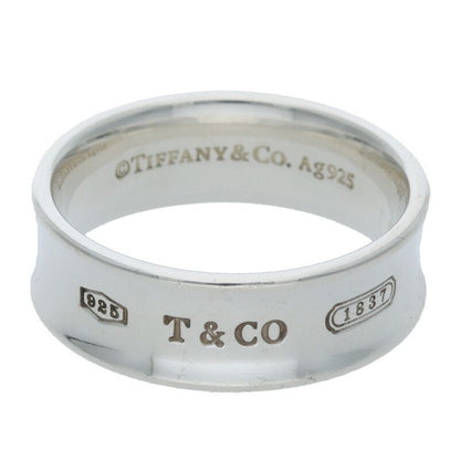Tiffany & Co Medium 1837 Silver Ring Men's Size 16