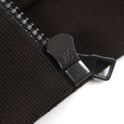  Louis Vuitton 2024 Hjy45w Monogram Logo Plate Zip-through Top Blouson Track