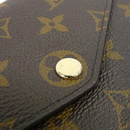Louis Vuitton Monogram Portefeuille Sarah Wallet Brown Marron — view 3