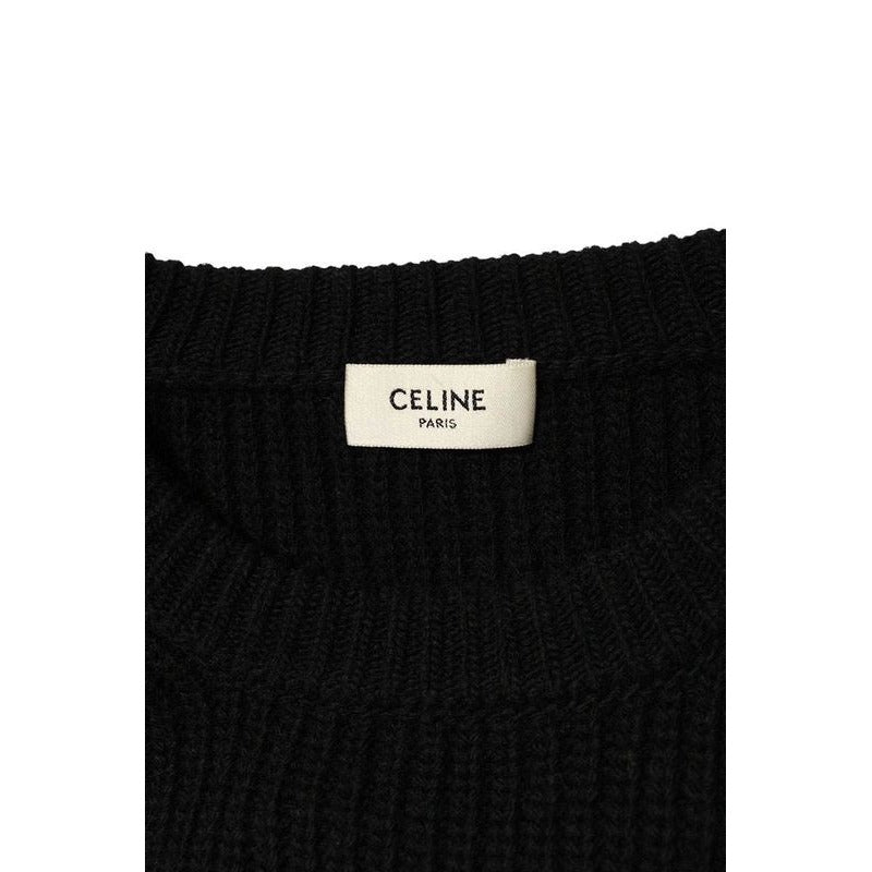 Celine 2 A09 Ta23 P Logo Patch Crew Neck Knit — view 3