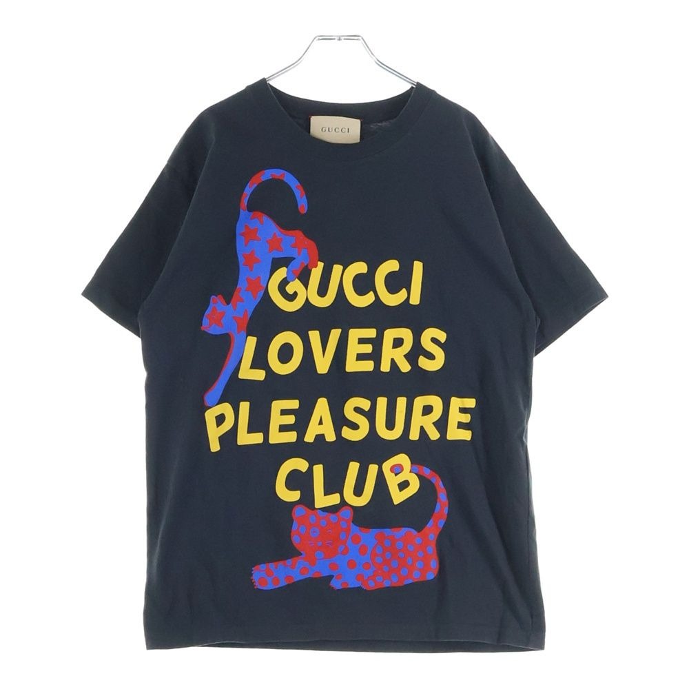 Gucci Lovers Pleasure Club Xjfwp Oversize Front Logo Crew