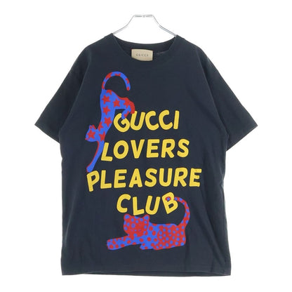 Gucci Lovers Pleasure Club Xjfwp Oversize Front Logo Crew