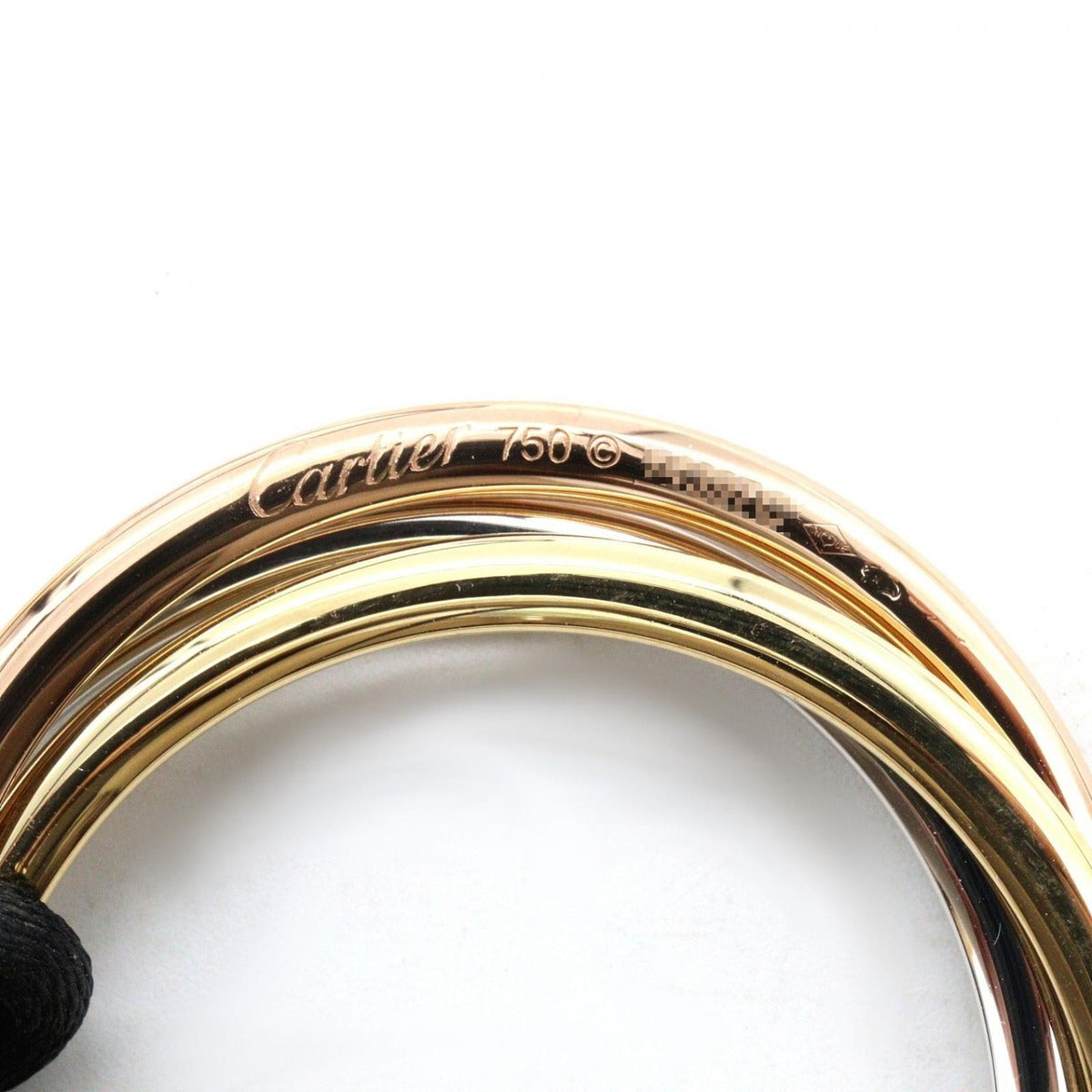 Cartier Necklace Trinity Diamond Cord Gold — view 3