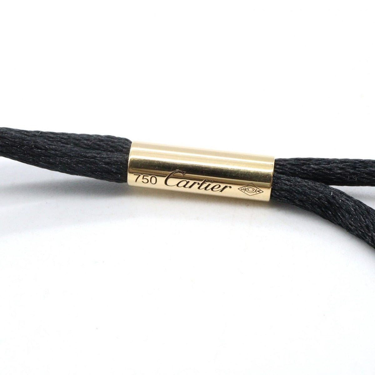 Cartier Necklace Trinity Diamond Cord Gold — view 4