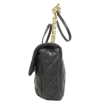 Chanel Matelasse 2WAY Gold Hardware Handbag Calf Women