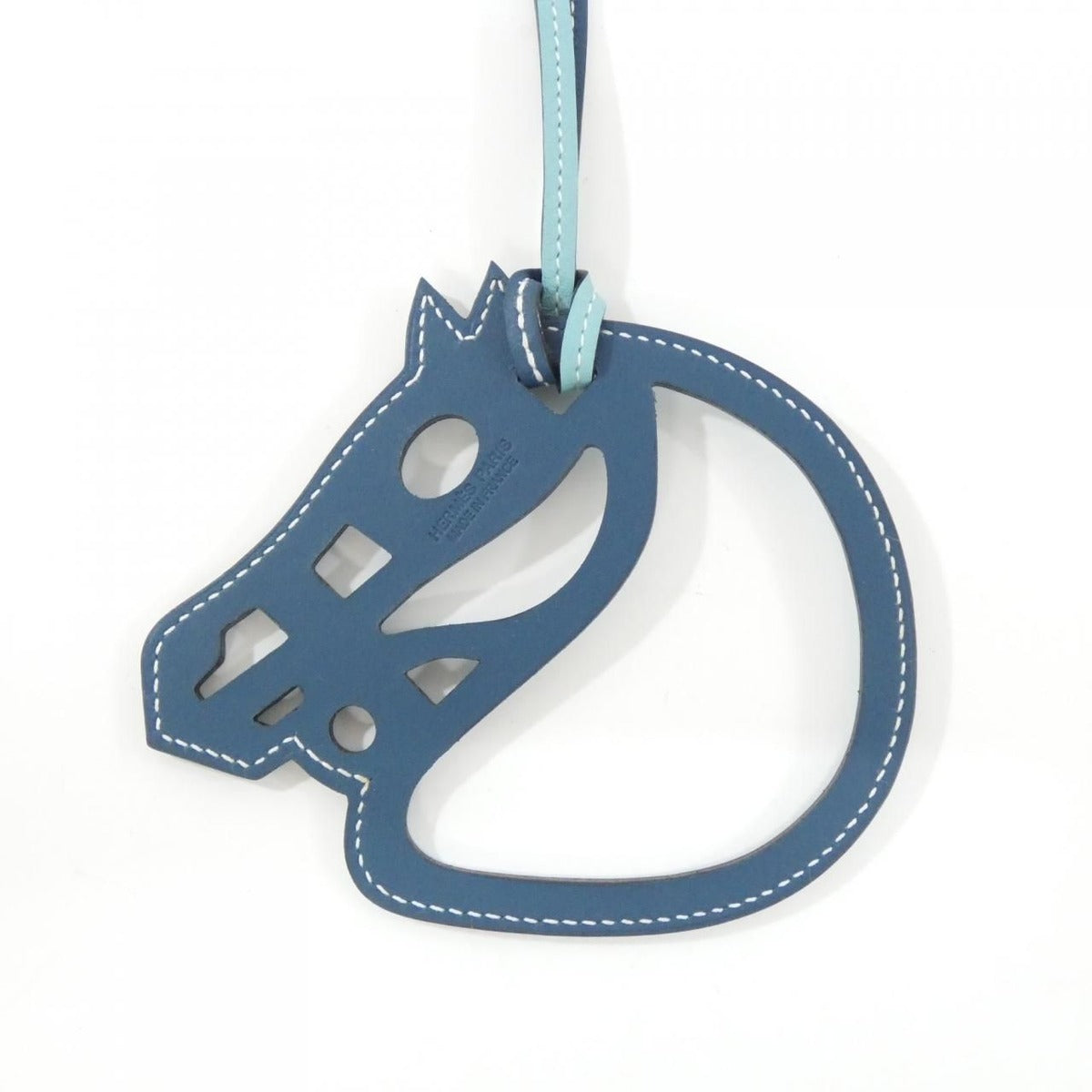 Hermes Paddock Cheval Bicolor Bag Charm — view 3