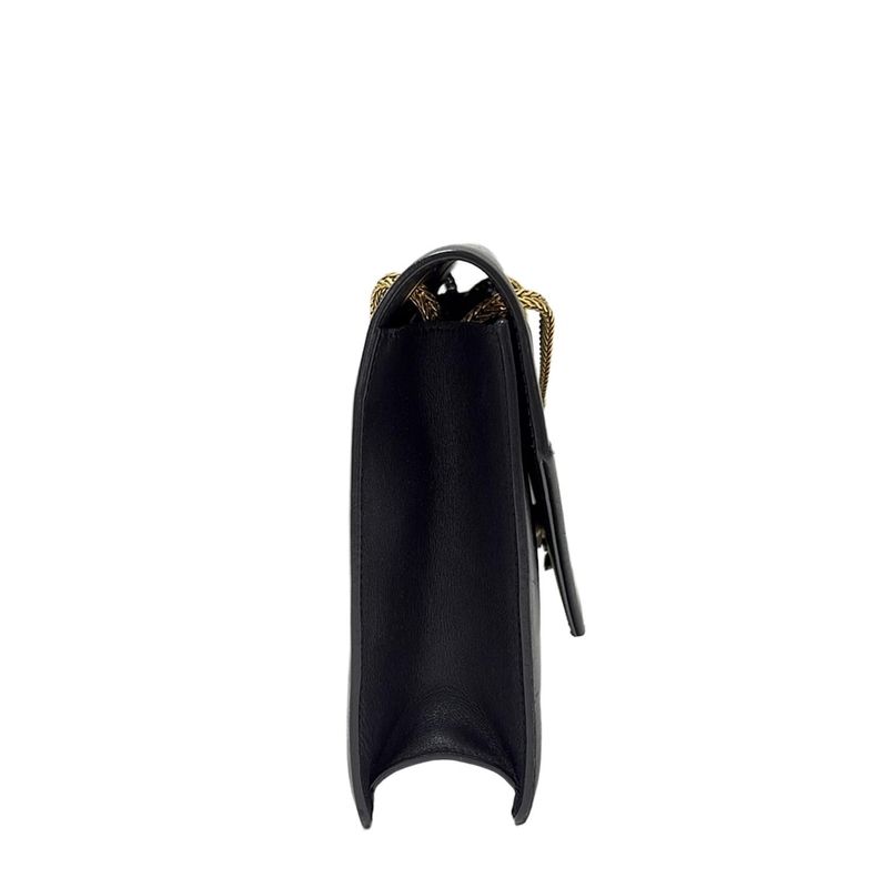 Saint Laurent Paris Shoulder Bag Betty 314515 Black Leather