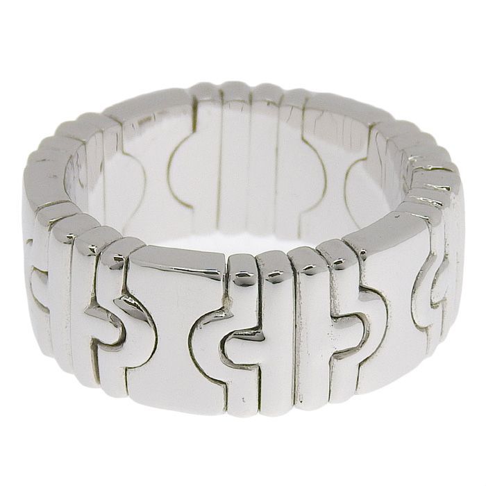 Bvlgari Bulgari Parentesi Ring 18K White Gold 750 White Gold Approx 12.5 Ring