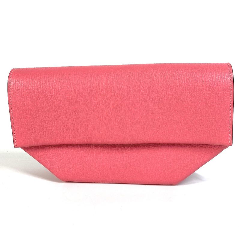 Hermes Clutch Bag Opry Clutch Chèvre Rose Azalea Pink