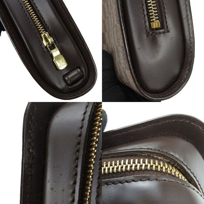 Louis Vuitton Clutch Bag Second Bag Saint Louis N51993 Damier Ebène Leather For