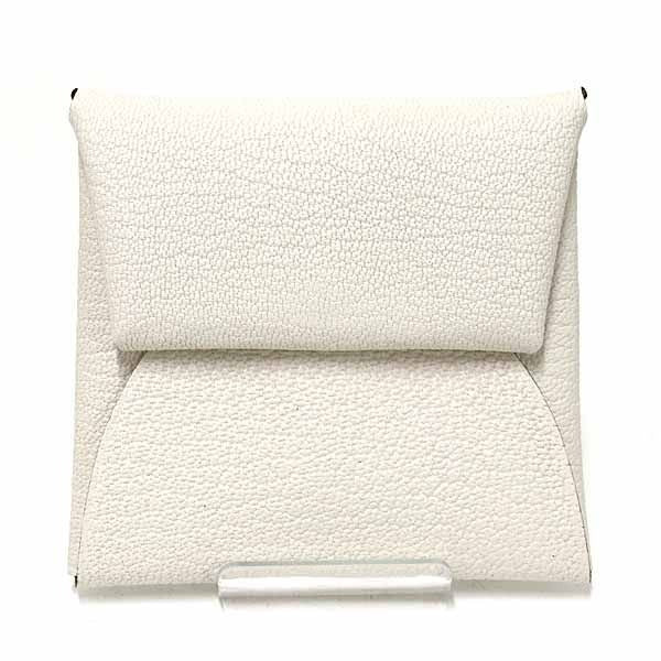 Hermes Coin Case Bastia Purse Mini Wallet Chevre Mushroom