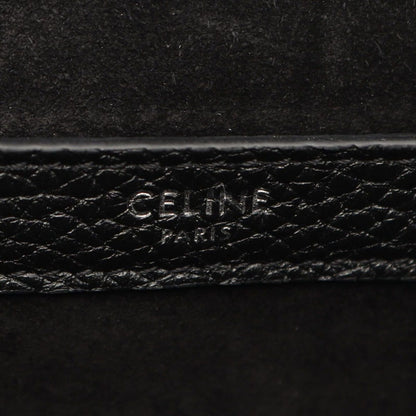 Celine Backpack Folco Large Black Leather — view 4