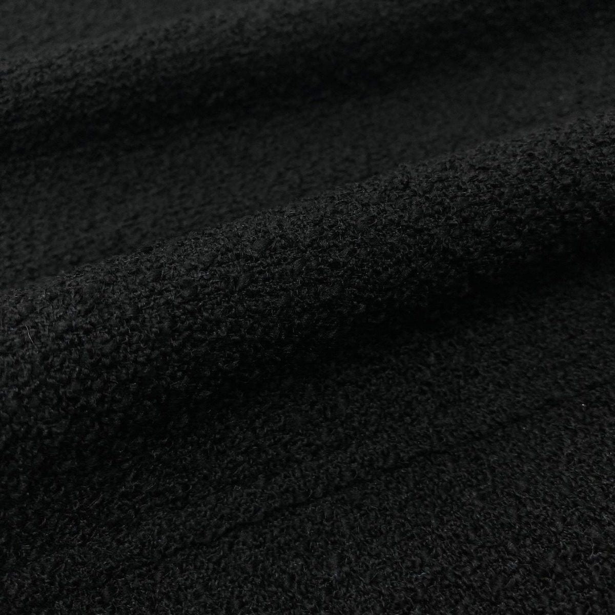 Chanel Tweed Skirt Knee Length Wool Blend 38 Black — view 7